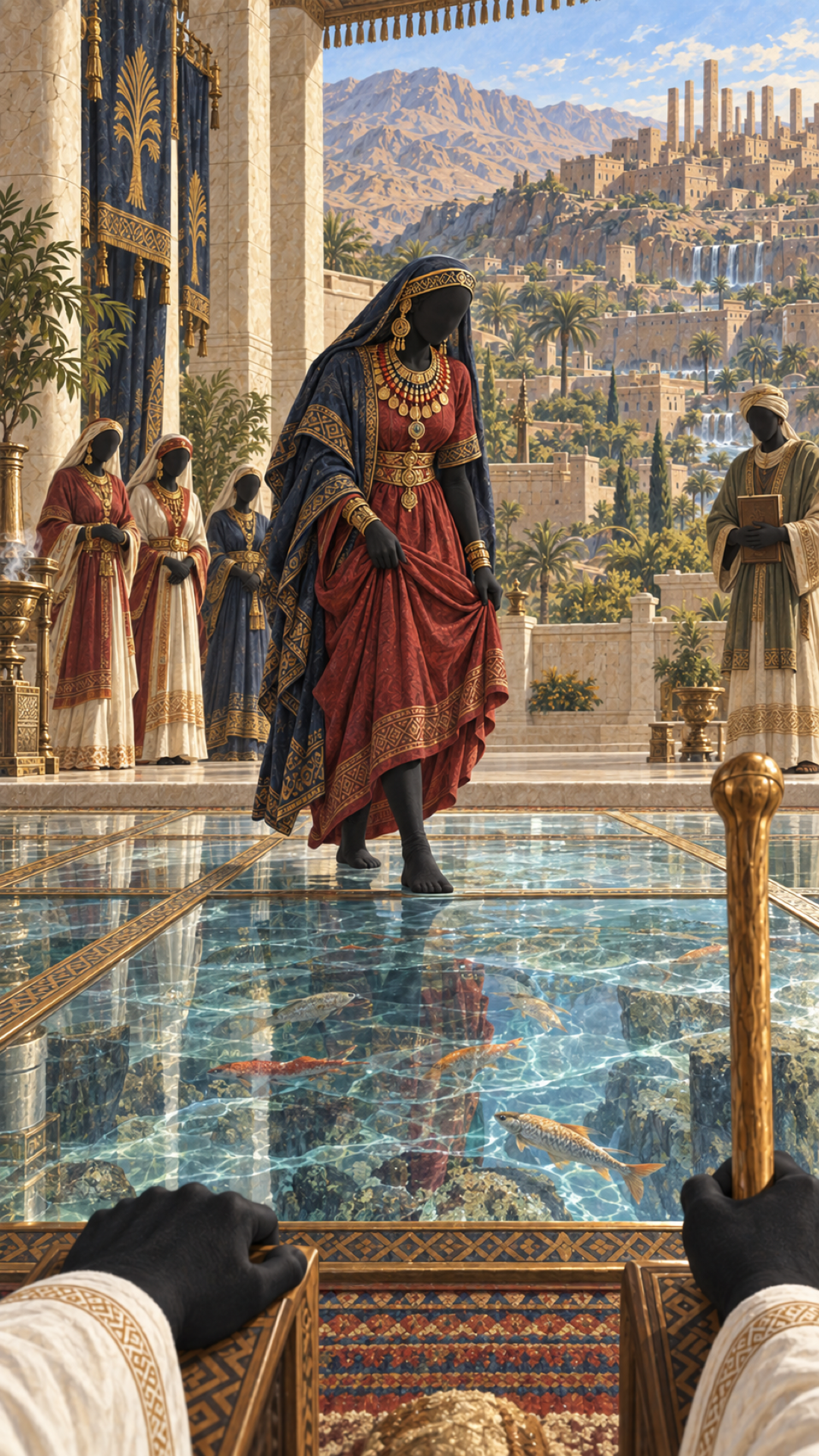 عَرْشُ سَبَإٍ وَيَقِينُ الْهُدْهُدِ